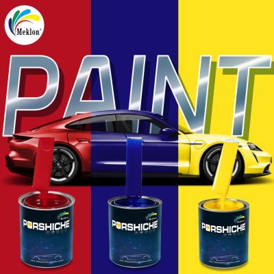 China High Gloss Solid Colors Car Paint Factory Basecoat Auto Car Paint Automotive Paint for sale