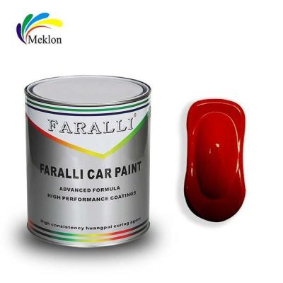 China Wholesale Automotive Refinish Repair Paint 2k Solid Color Clear Topcoat Automotive Car Paint for sale