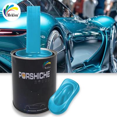 China MSDS Auto Refinish Paint High Solid Color 2K Car Refinish Coating System Automotive Refinish Car Paint for sale