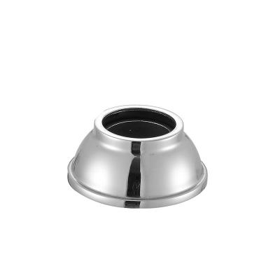 China Modern Round Base Railing Construction Stainless Steel Cover For Stair Railing Post for sale