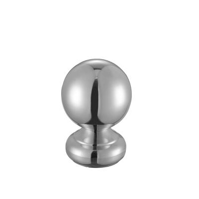 China Modern Guardrail Balustrade Fitting Stainless Steel Ball Top Handrail Barrier Post Ball for sale