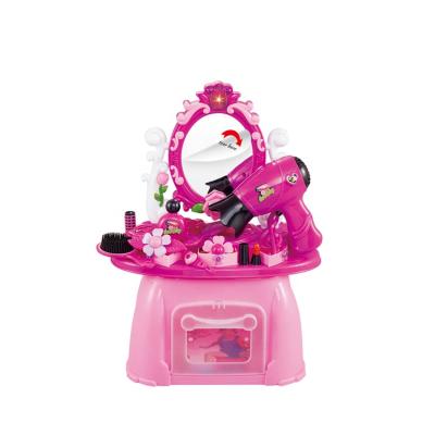 China Baby Learning Education Amazon Baby Jewelry Girls Toys Set New Hot Makeup Storage Beauty Make Up Pretend Play Game Kids Indoor Preschool Toy for sale