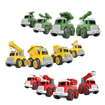 China Diecast Engineering Toy Car Children Toy Cars Taxiing Fire Truck Model Toy Cheap Diecast Military Vehicle for sale