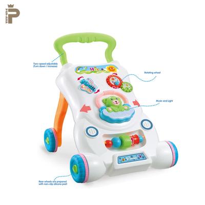 China High Quality ABS Baby Learning Walker Baby Activity Walker With Musical Light And Music for sale