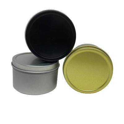 China Food Grade Round Small Aluminum Cosmetic Container Empty Foil Box for sale