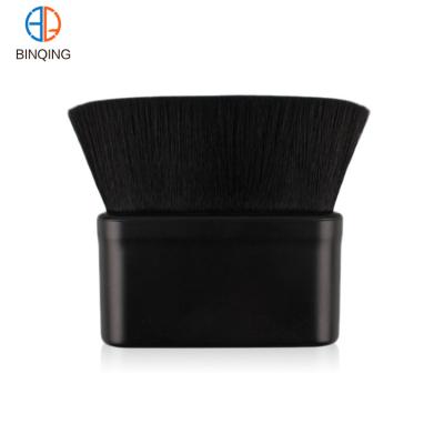 China High Quality Customized Loose Makeup Powder Brush Soft Refillable Body Brush Synthetic Fiber Flat Brush Body Brush for sale