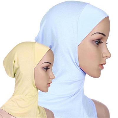 China Neckscarf& Hot-selling High Quality Headscarf With Inner Heavy Moment Hijabs Scarf Hijabs Scarf Making Muslim Women Tank Top for sale