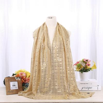 China Muslim ethnic polyester scarf hijab, monochrome crepe style, gauze scarf for sale