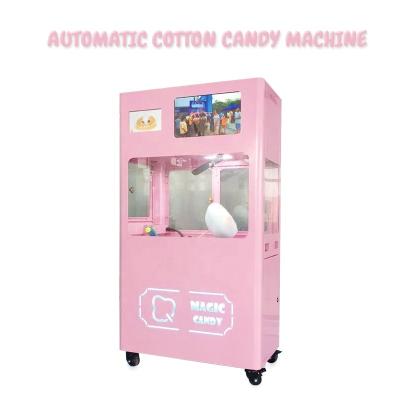 China Easy Operate Automatic Cotton Candy Vending Machine for sale