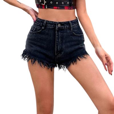 China Comfortable Custom Jeans Shorts Women Custom Jeans Denim Custom Manufacturer for sale