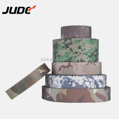 China Canvas Printed Polyester Pattern Webbing Durable High Frequency Printing Uv Tape for sale