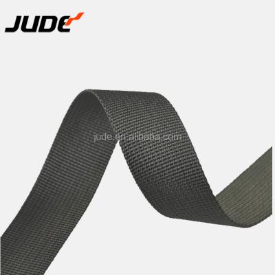 China Factory Price 100% Herringbone Webbing Seat Belt Charcoal Gray Color Small MOQ Polyester Nylon Seat Belt 2