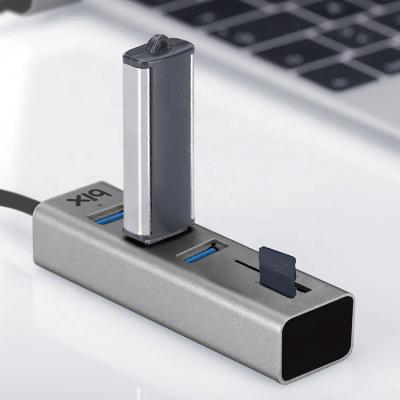 China BC1.2 technology OEM ODM 5 IN 1 usb c to usb 3.0 HUB usb adapter for tf card adapter for sale