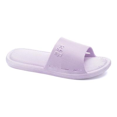 China Fashion Trend PVC soft-soled flip-flops 2023 Summer beach non-slip flat slippers Casual men's and women's bathroom slippers for sale