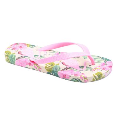 China Fashion Trend 2023 summer new women's fashion slippers Bathroom non-slip bathing sandals Outdoor soft sole beach beach flip-flops for sale