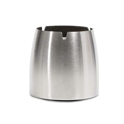 China For Cigarette Indoor Outdoor Home Office Use Customer Logo Beauty Design Stainless Steel Ashtray For Cigarette Indoor Outdoor Home Office Use for sale