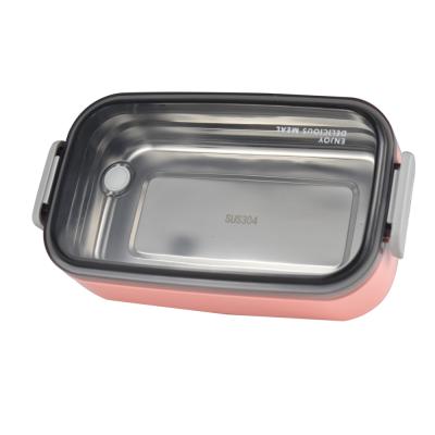 China Popular Freshness Keeping Lark Box Stainless Steel Kids Lunch Box Bento Food Storage Container For Kids for sale