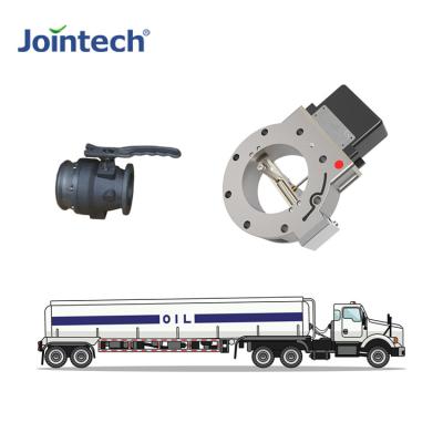 China Oil Tanker Transportation Monitoring Anti Fuel Theft Device Tank Unloading Valve Lock for sale