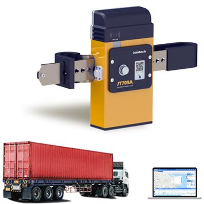 China Smart GPS Cargo Padlock For Logistics Assets Management Container Theft Prevention for sale