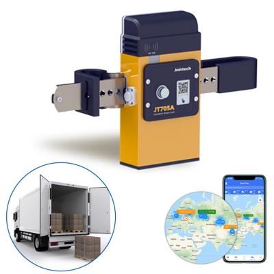 Cina Jointech JT705A Container Track GPS Padlock Controllo remoto Tracker di blocco GPS RFID impermeabile in vendita