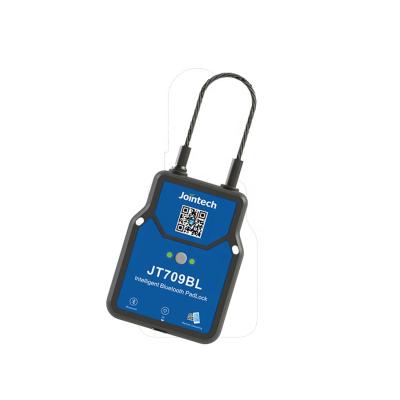 China IOT GPS Container Lock 4500mAh Logistic Electronic Jointech GPS Track Padlock for sale