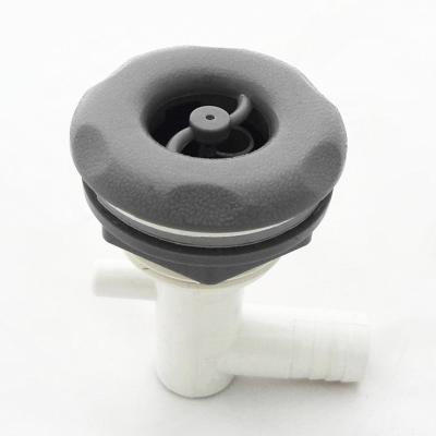 China WT2010p 2 inch spa hottub spray nozzle outdoor plastic spin free jet for sale