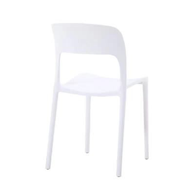 China Cheapest outdoor restaurant stackable famous design COMNENIR acrylic chair dining plastic chair stackable plastic chair white plastic ch for sale