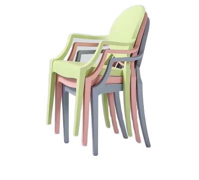 China Cooling Plastic Cooling PP Chair Garden Child Ghost Flat Back Modern Cute Ergonomic Chair for sale