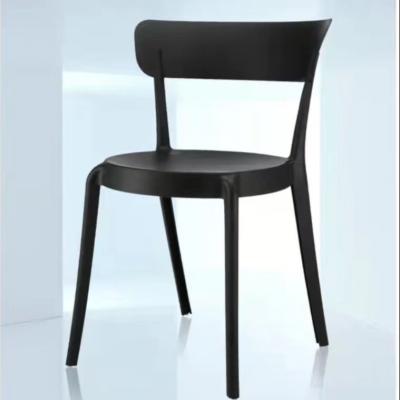 China COMNENIR Furniture Eva Comfortable Modern Colorful Restaurant Cafe PP Outdoor Plastic Dining Chair In Sale for sale