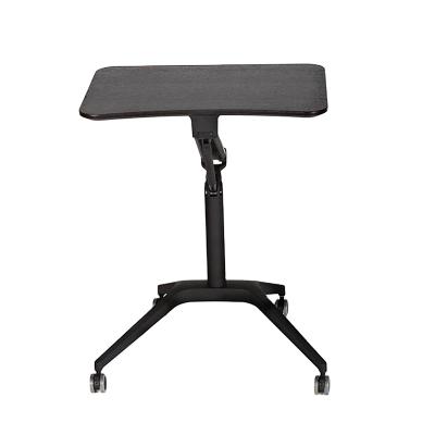 China (Height) COMNENIR Ergonomic Adjustable Lift Up & Down Height Adjustable Office Furniture Movement With Wheels Standing Desk for sale