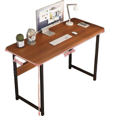 China COMNENIR single computer small home office table single bedroom rental brown learning desk for sale