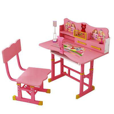 China COMNINER Modern Height Adjustable Study Table For School Furniture Home Children Kids Desk And Chair Set for sale