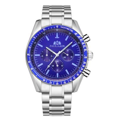 China Water Resistant PAULAREIS Stainless steel  AUTOMATIC WATCH Fashion mens watches for sale