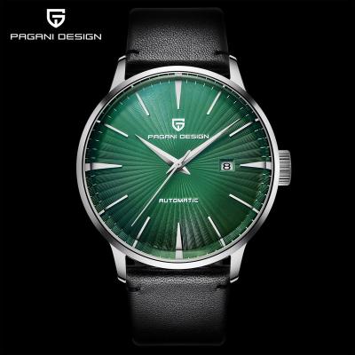 China Water Resistant Relogio Masculino PAGANI DESIGN 2770 Leather Watch Men Luxury Men Automatic Wristwatches for sale