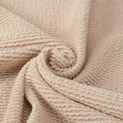 China Women's Knitwear Dress Fabric Snake Ribbed Twisted Bands Stretch Pit Threaded Bands Knitted Fabric Women's Knitwear Dresses Fabric for sale