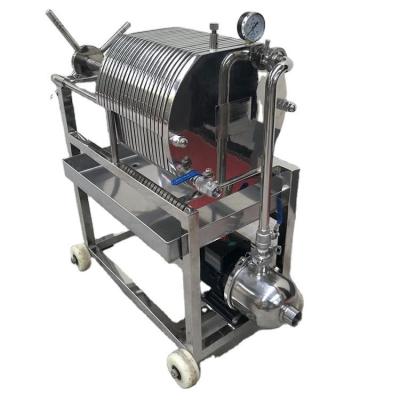 China Food & Beverage Factory Multi-layer stainless steel filter press for honey and oil filtration for sale