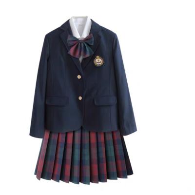 China School Manufacture Custom OEM Wholesale Primary Children Kid Uniform Set High Middle School University Kindergarten School Uniforms for sale