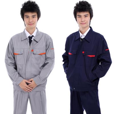 China Anti-Static BIAOZHI Custom Electrician Safety Work Aramid Overalls WorkWear Cotton Industrial Factory Worker Uniform For Men for sale