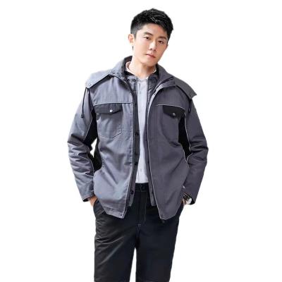 China Anti-Static Winter wear-resistant warm construction worker uniform workwear farm clothing workwear for sale