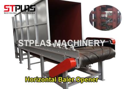 China Plastic Bottles Baler Opener Machine / Bale Breaker For Plastic Washing Machine for sale