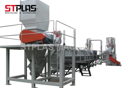 China Waste Plastic Washing Recycling Machine , Plastic Film Washing Line With Crusher for sale