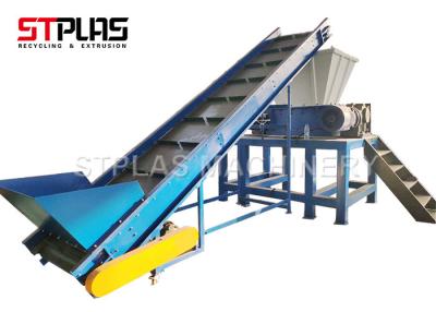 China Wood Tray plastic shredder machine tree shredder for dual shear shredder for sale