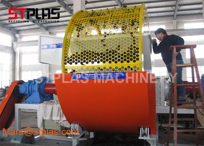 China Dual Shaft Plastic Bottle Shredder Machine / Tire Shredder Crusher Machine for sale