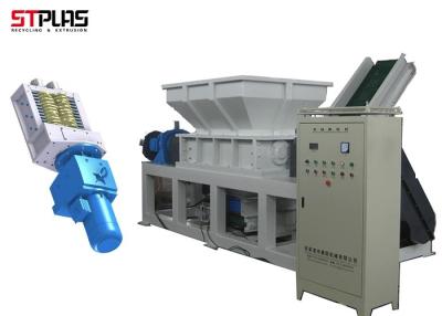 China Twin-Shaft Plastic Shredder Machine Shredder for Plastic Recycling with D2 Blade for sale