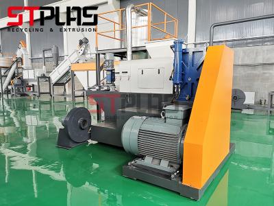 China Pe Semi Plasticizing Extruding Plastic Pelletizing Machine 132kw for sale