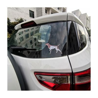 China High Quality Cute/Cartoon Logo Vehicle Exterior Decals Die Cut PVC Transfer Customized Car Window Sticker for sale