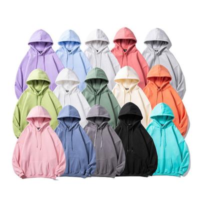 China Anti-wrinkle Hoodie Oversized Pink Hoodie 100% Cotton Hoodie for sale