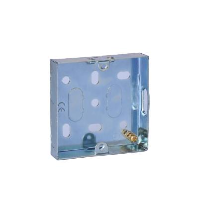 China For electrical or construction electrical box outlet switch steel box for electrical wire for sale