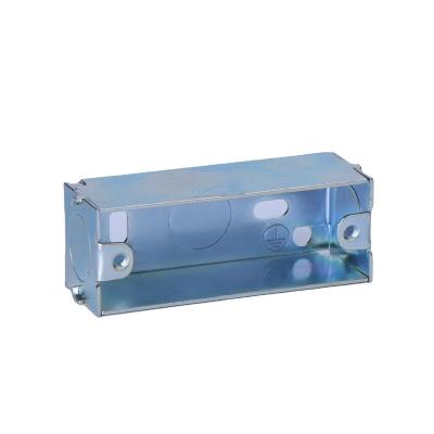 China Hot Sale Water Proof Stainless Steel 3x6 Junction Box Durable Metal Box Electrical Conduit Box for sale