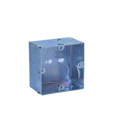 China For GI Switch Standard 7X7 Electrical Or Construction British Electrical Box for sale